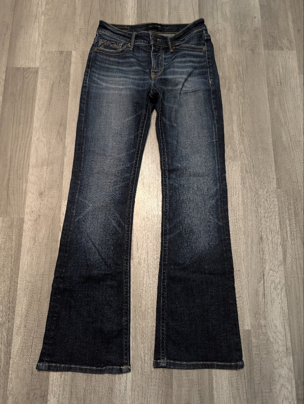 BKE Women's Dark Blue Boot Cut Size 26 Black Label Jeans